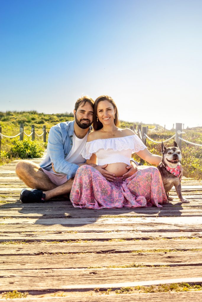 Fotografía de Embarazada Pareja en El Saler